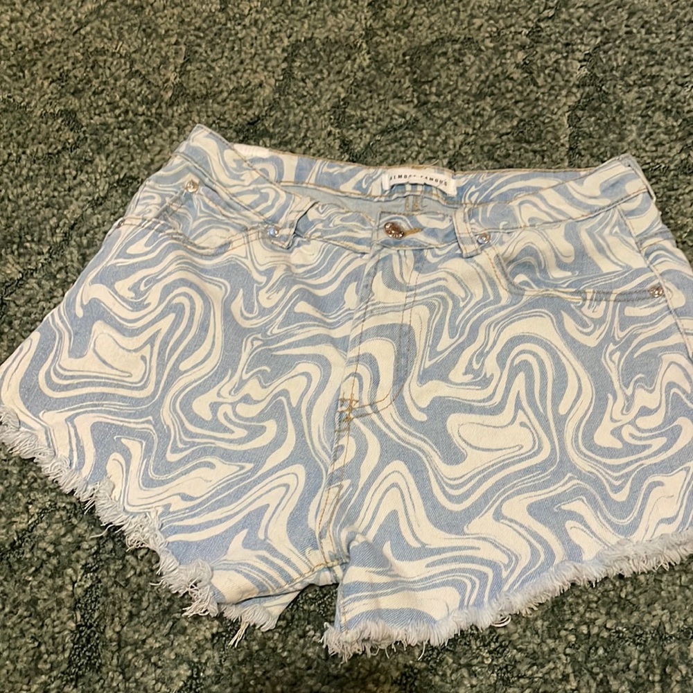 Swirly Design Shorts